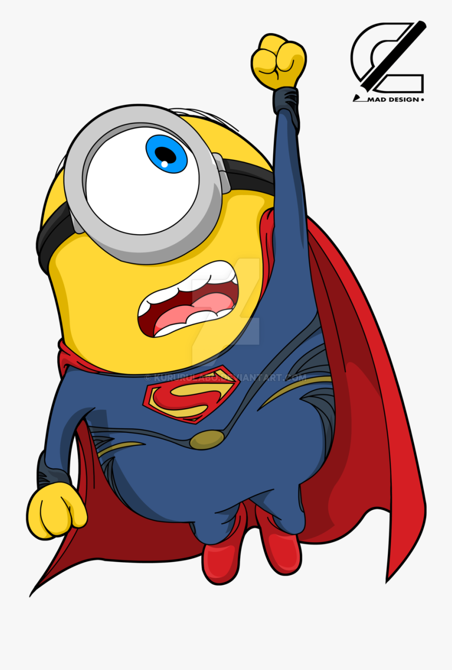 Free Download Superman Minion Png Clipart Superman - Minion Superhero Clipart, Transparent Clipart