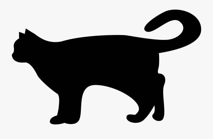 Manx Cat Clip Art Portable Network Graphics Whiskers - Cat Shape Png, Transparent Clipart