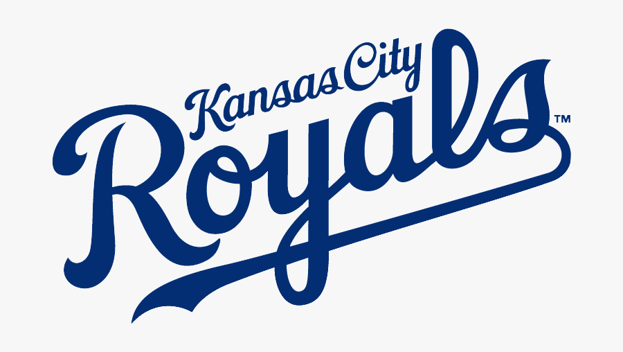 Transparent Kc Chiefs Clipart - Kansas City Royals Wordmark, Transparent Clipart