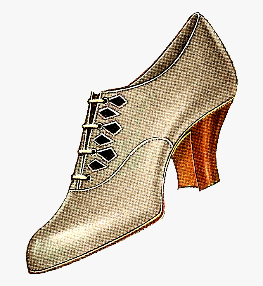 A Free Image Blog Offering Royalty-free, Printable - Antique Shoes, Transparent Clipart