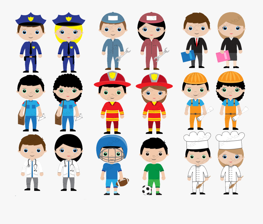 Professions Clipart, Transparent Clipart