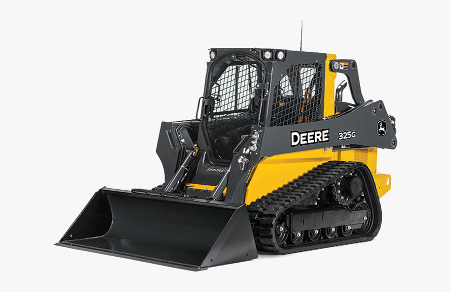 John Deere 325g Compact Track Loader, Transparent Clipart