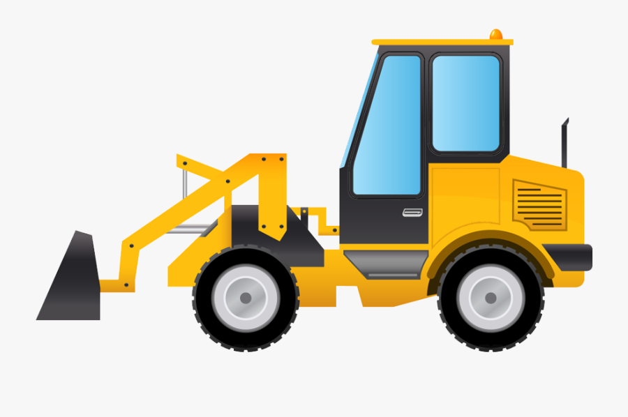Tractor - Heavy Equipment, Transparent Clipart