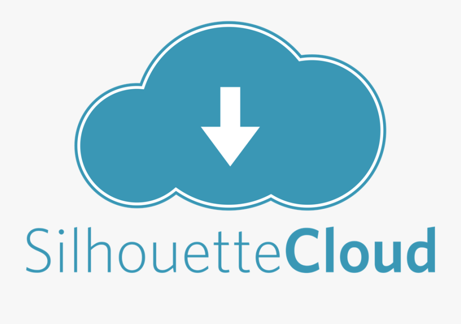 Clip Art Silhouette Cloud - Cricut, Transparent Clipart