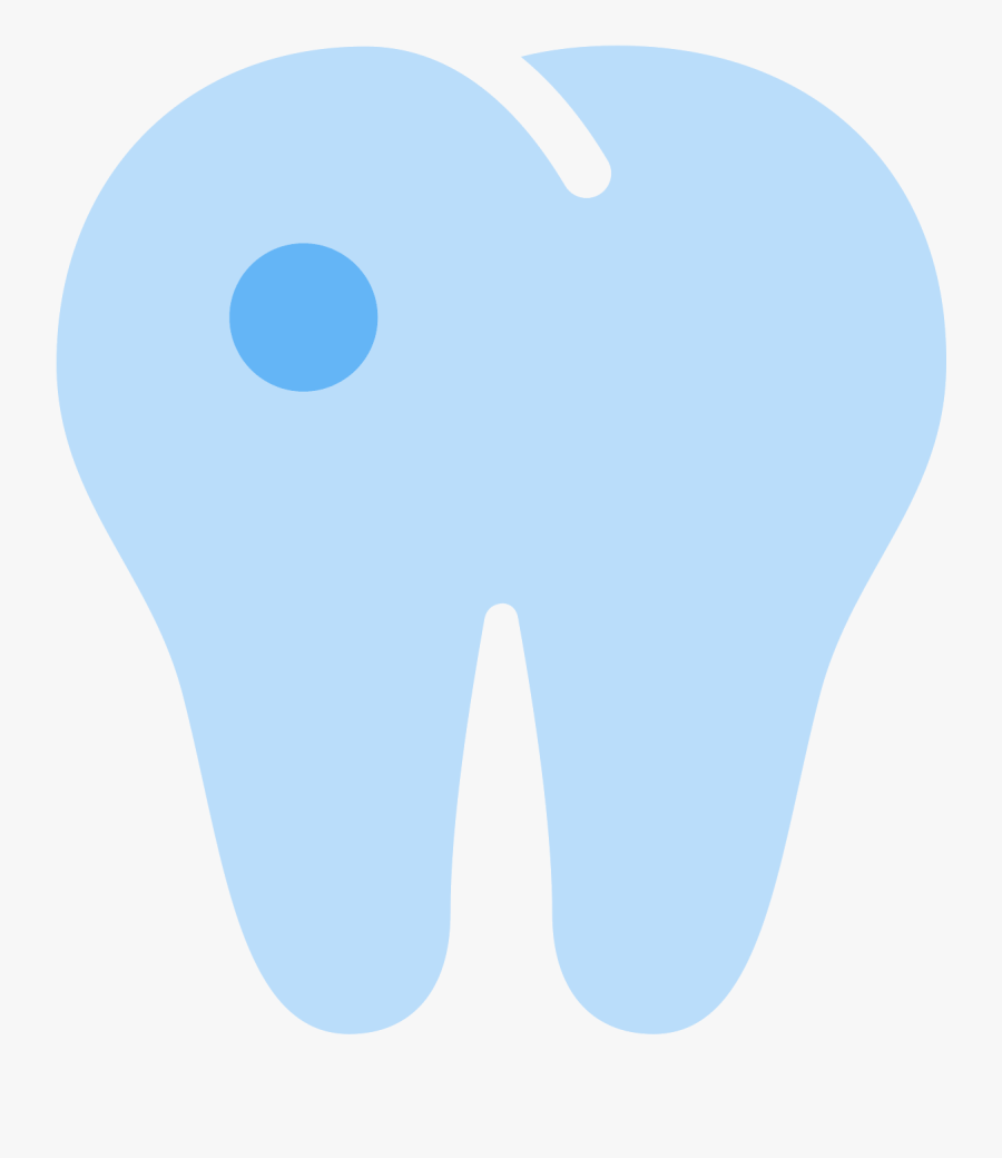 Flat Clip Tooth, Transparent Clipart