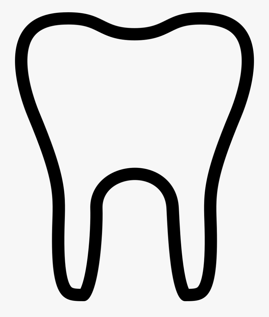 Tooth - Tooth Dingbat, Transparent Clipart