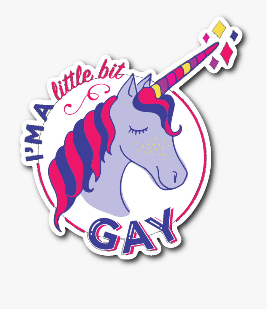 "i"m A Little Bit Gay - I M A Little Bit Gay, Transparent Clipart