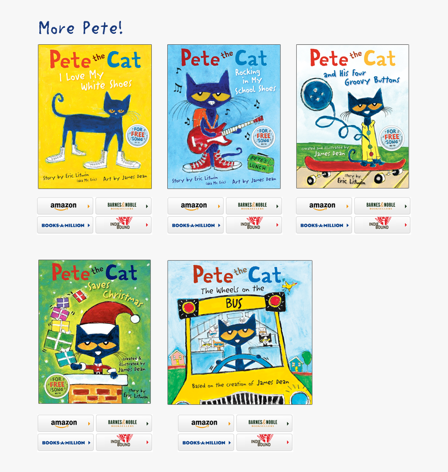 Pete The Cat Rocking In My School Shoes 2014, Transparent Clipart