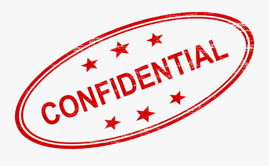 4 Confidential Stamp - Transparent Background Confidential Stamp Png, Transparent Clipart