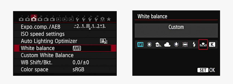 Clip Art Custom White Balance - Canon White Balance, Transparent Clipart
