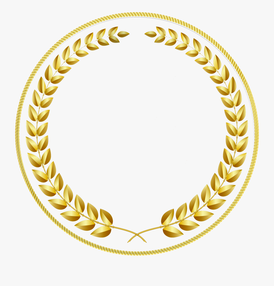 Clip Art Common Wheat Gold Circular, Transparent Clipart