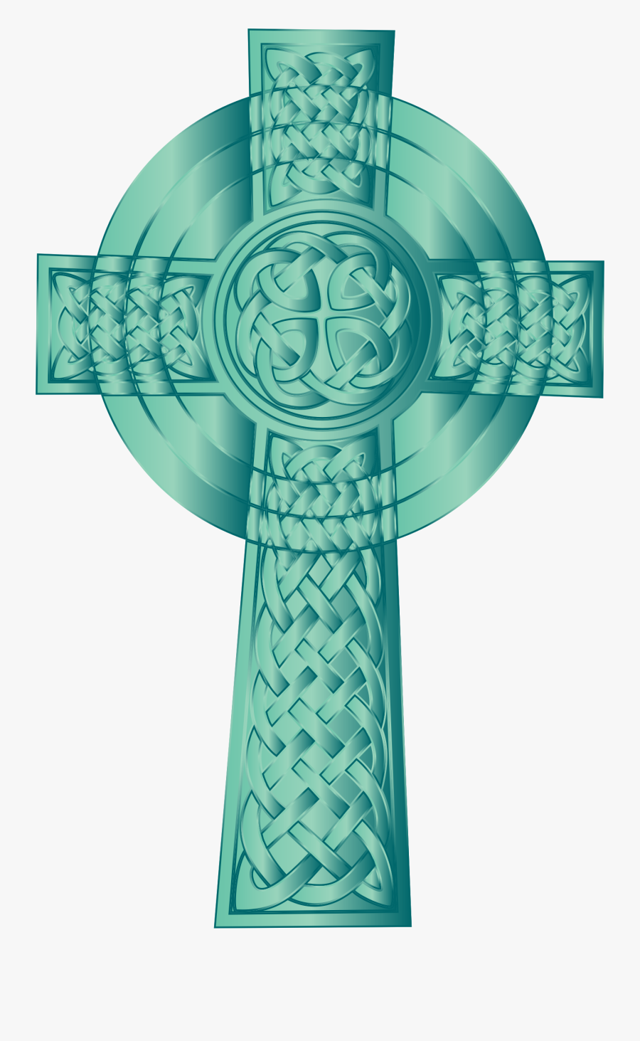 Jade Celtic Cross Clip Arts - Cross, Transparent Clipart