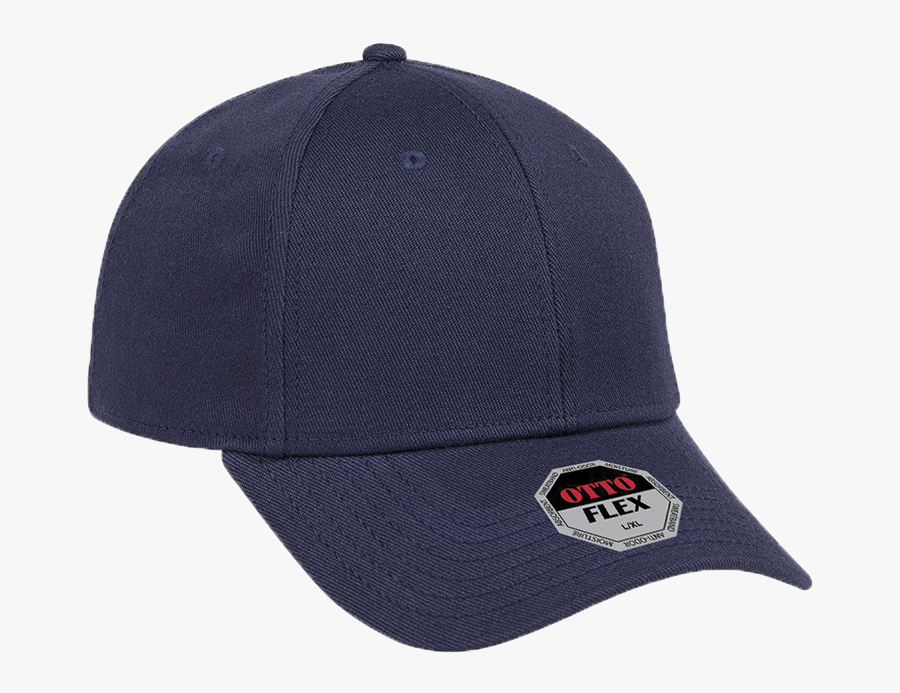11 1164 004 Stretchable Low Profile Baseball Cap Navy - Otto, Transparent Clipart