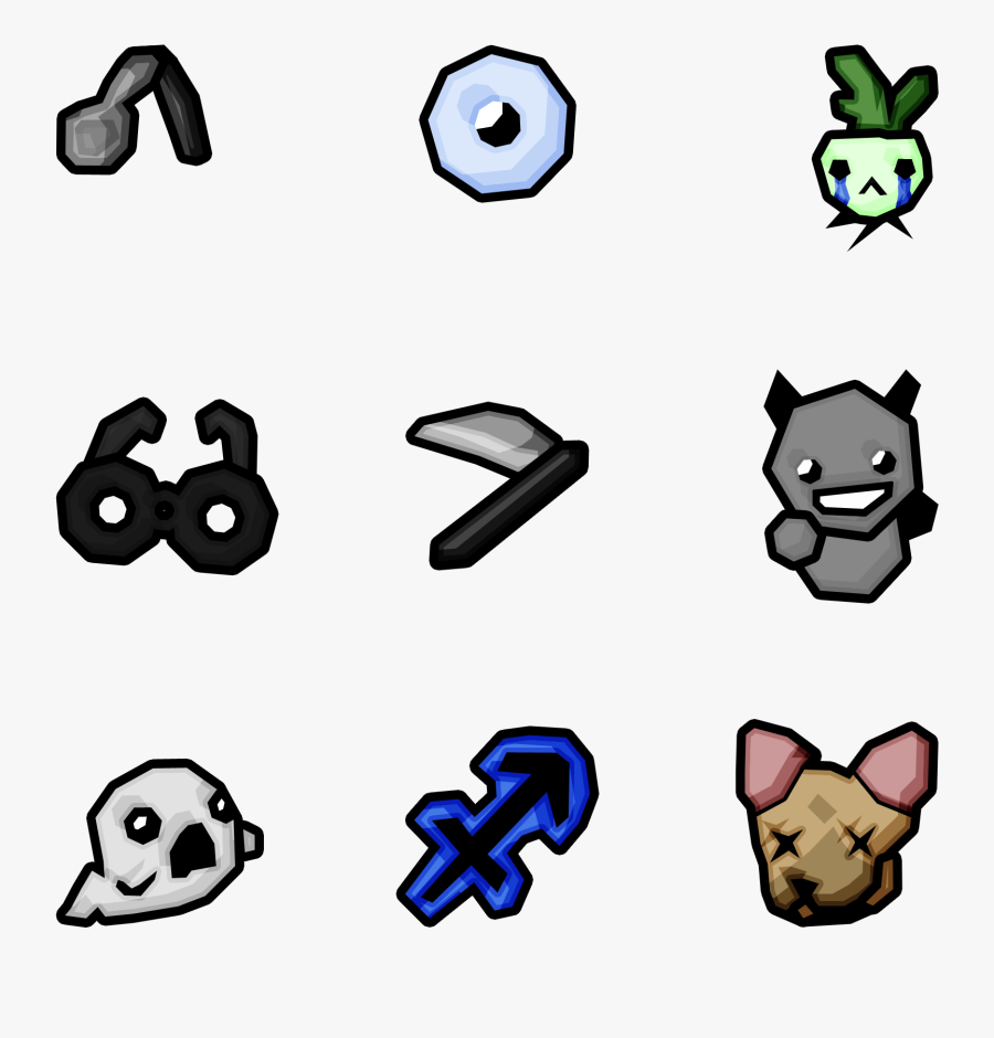 Fan Artsome Hd Isaac Textures - Binding Of Isaac Rebirth Hd Texture, Transparent Clipart