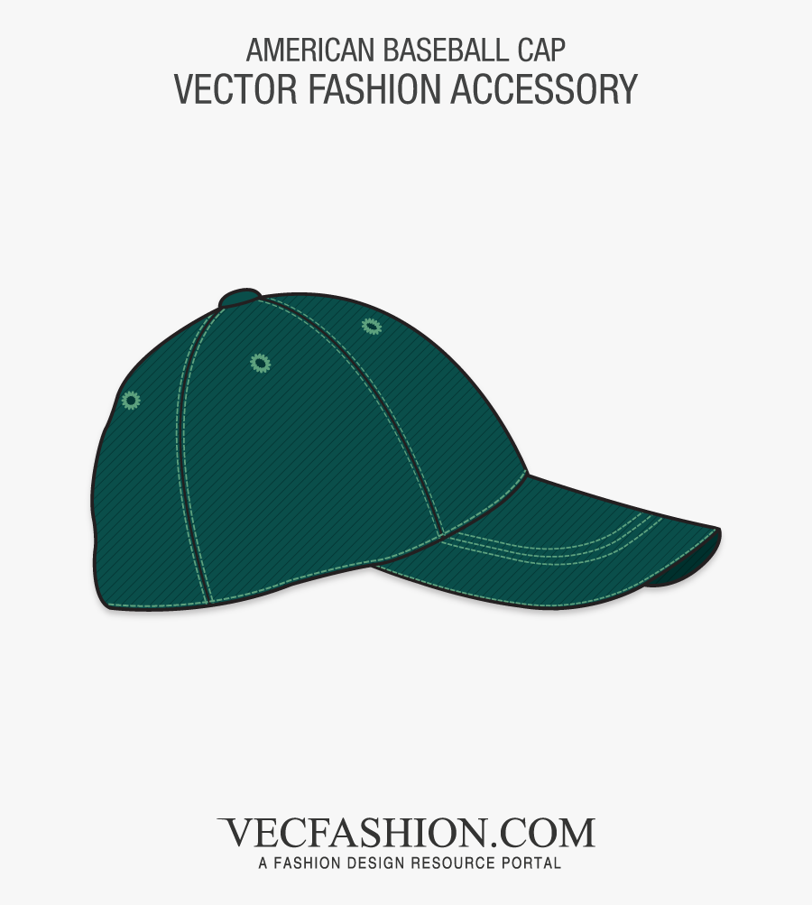 American Baseball Cap Vector Template"
 Class="lazyload - American Baseball Cap Design, Transparent Clipart