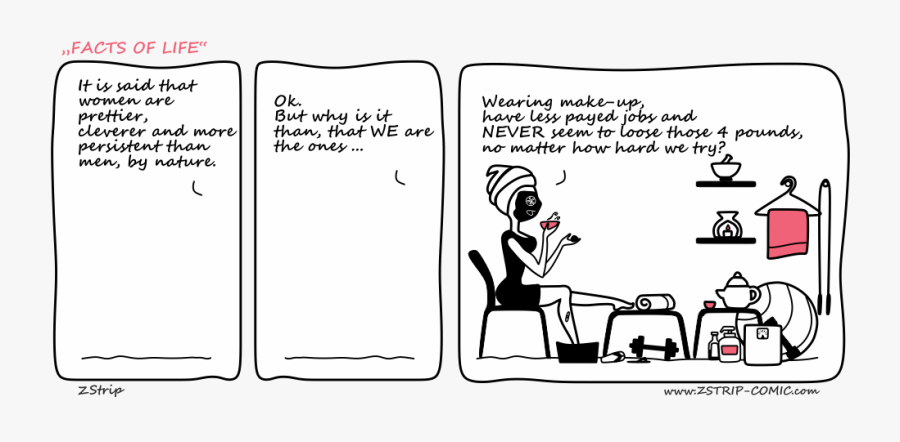 Facts Of Life - Cartoon, Transparent Clipart