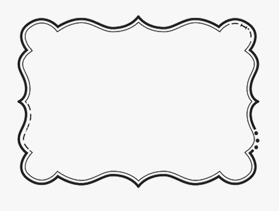 Cool Outline For Paper, Transparent Clipart