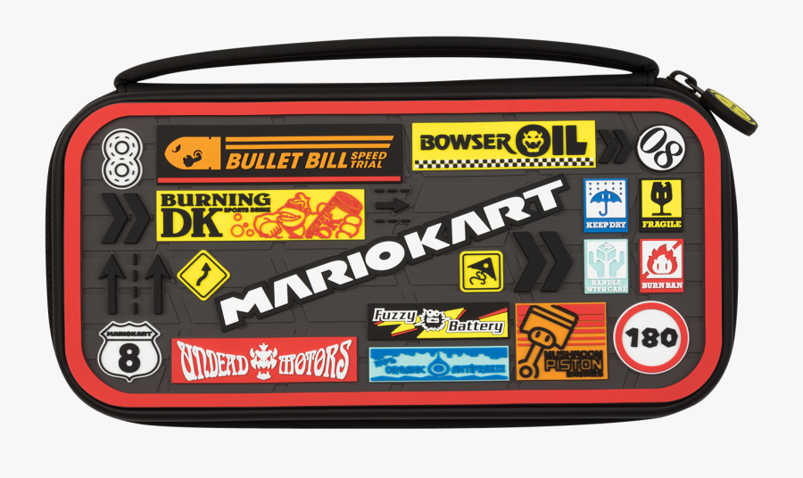 Nintendo Switch Mario Kart Case, Transparent Clipart