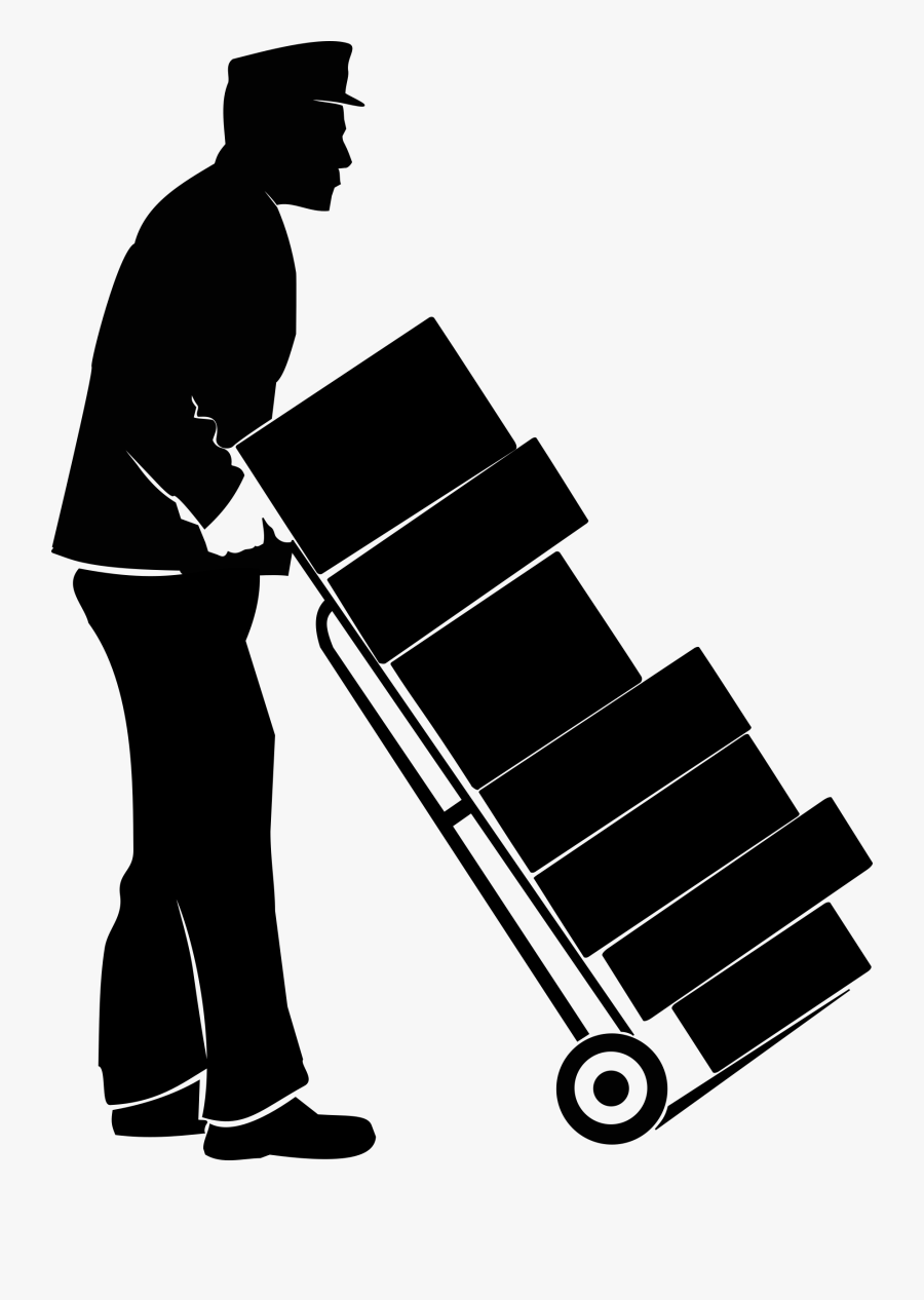 Free Trolley - Encomienda Vector, Transparent Clipart