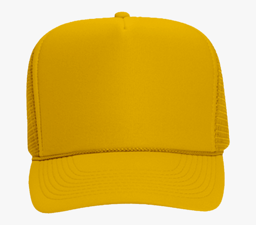 39 165 006 Trucker Hat Gold - Baseball Cap, Transparent Clipart