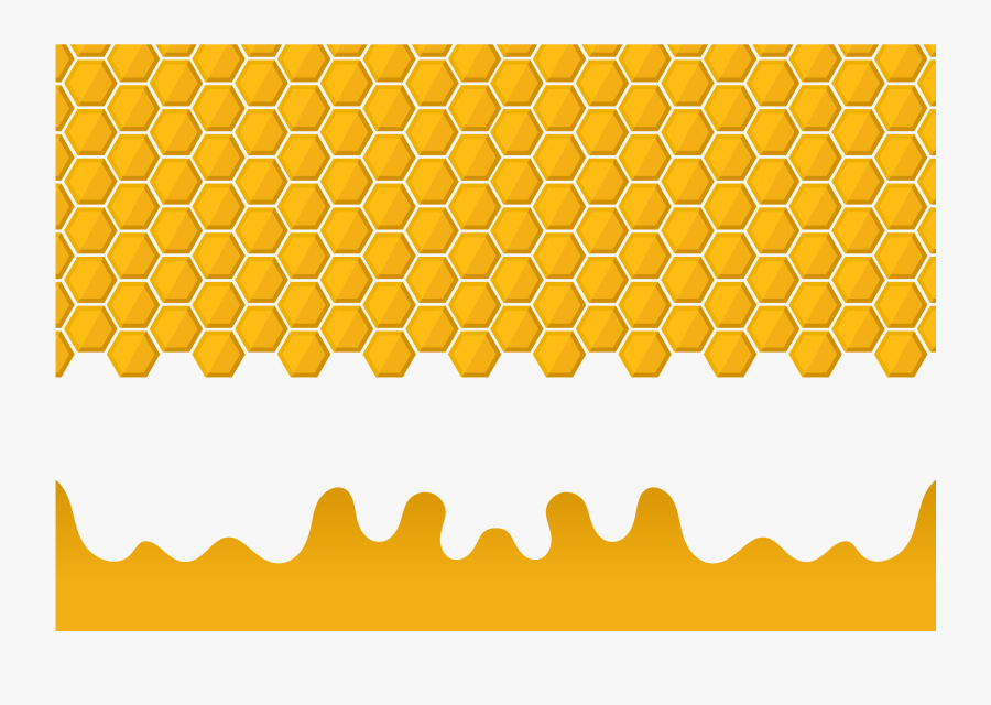 Bee Pattern Png Download - Beehive Honeycomb Pattern Png, Transparent Clipart