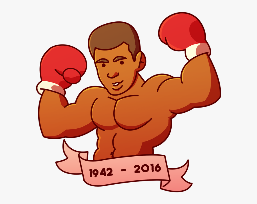 Tumblr O892u0o02q1qgxbjfo1 - Draw Muhammad Ali Cartoon, Transparent Clipart