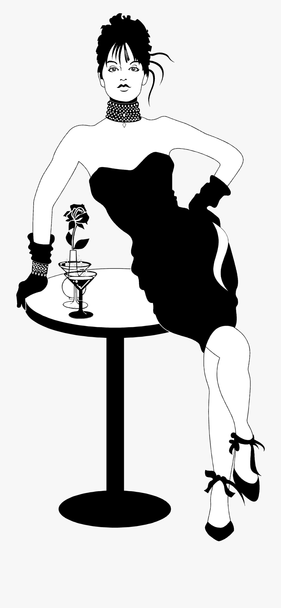 Woman Beautiful Free Stock - 40 Jahre Geburtstag Comic, Transparent Clipart