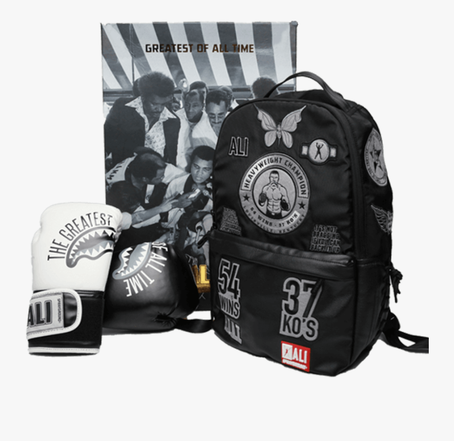 Muhammad Ali Sprayground Backpack, Transparent Clipart
