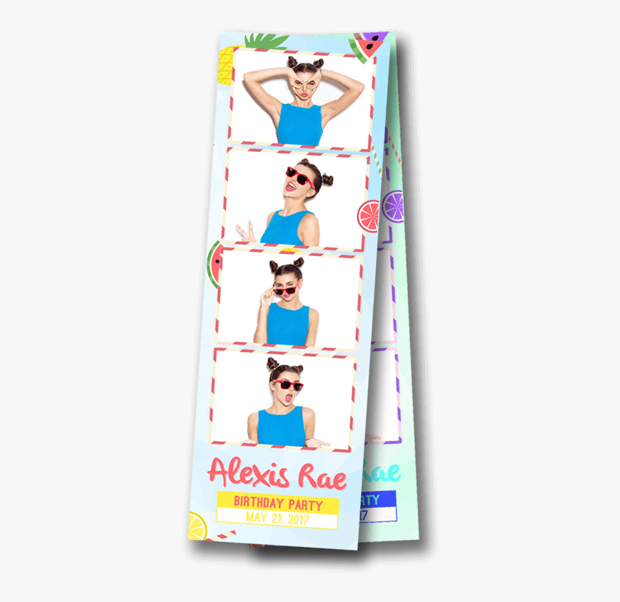 Summer Cocktail Party Strips - Banner, Transparent Clipart