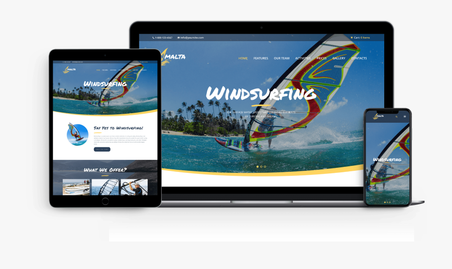 Windsurfing, Transparent Clipart