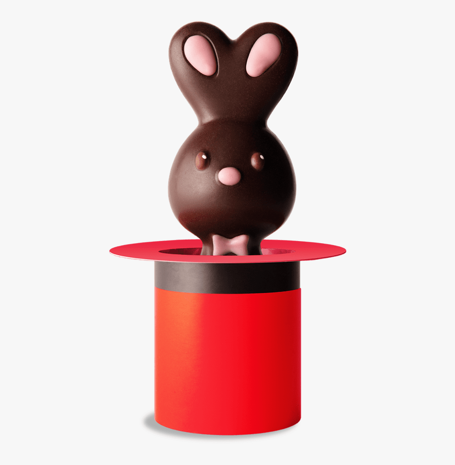 Dark Chocolate Heart Rabbit - Pierre Marcolini, Transparent Clipart