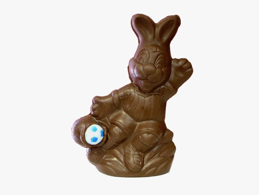 Transparent Chocolate Bunny Png - Figurine, Transparent Clipart