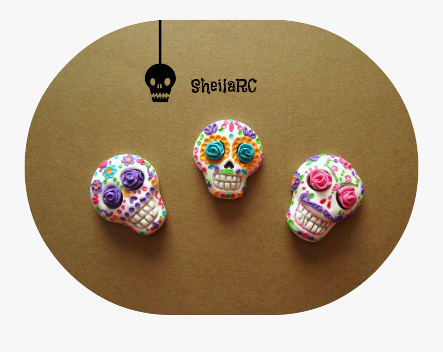 Sugar Skull Mold - Skull, Transparent Clipart