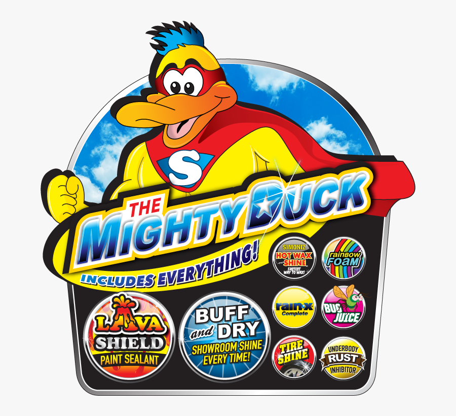 Mighty Duck Logo, Transparent Clipart
