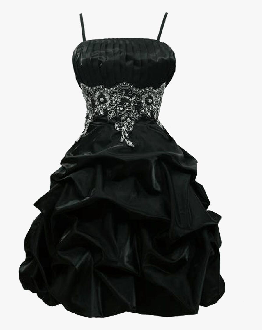 Dress Black Party - Black Dress Png, Transparent Clipart