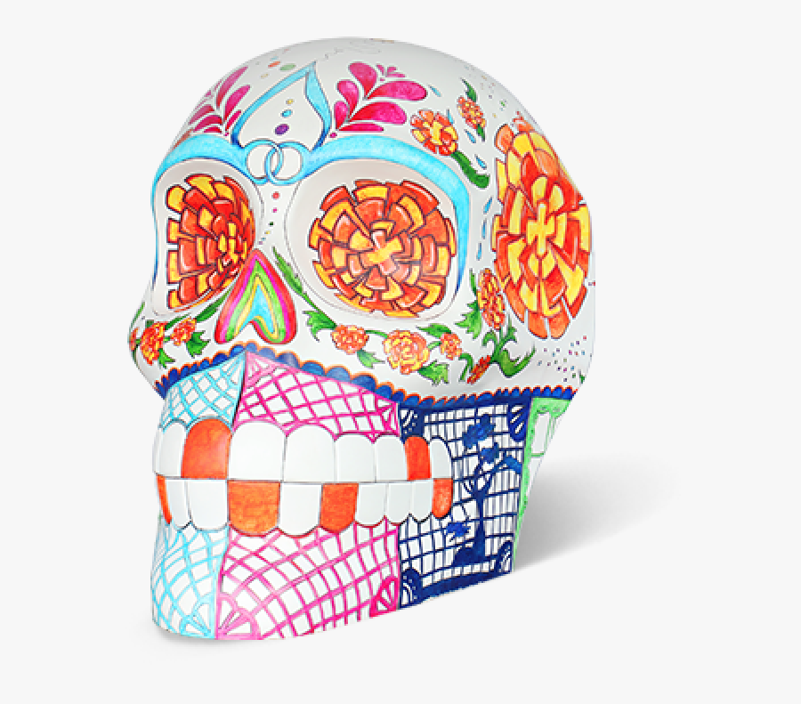 Skull, Transparent Clipart
