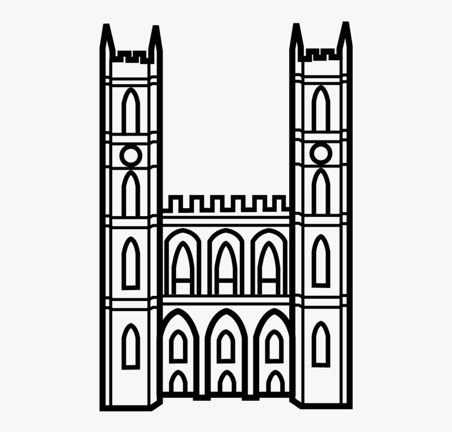 Basilica Notre Dame Montreal Png, Transparent Clipart