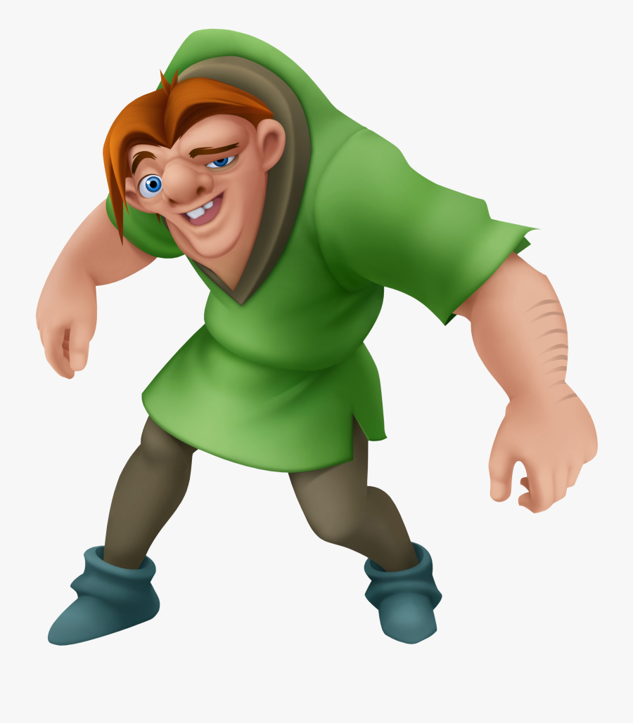 Quasimodo The Hunchback Of Notre-dame Phoebus Esmeralda - Klokkenluider Van Notre Dam, Transparent Clipart