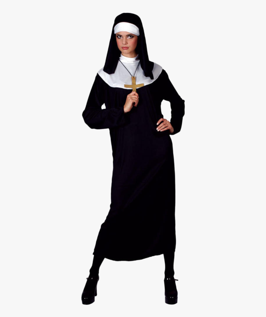 Naughty Nun Sexy Costume - Womand Sexy Fancy Dress, Transparent Clipart