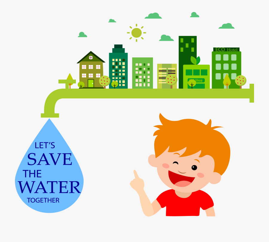 Energy Clipart Nature Conservation - Save Water Logo Png, Transparent Clipart
