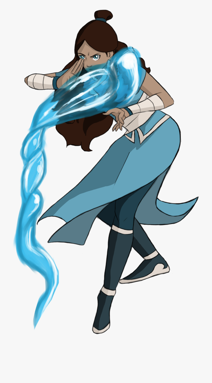 Avatar Airbender, Air Bender, Aang, Republic City, - Katara Avatar Der Herr Der Elemente, Transparent Clipart