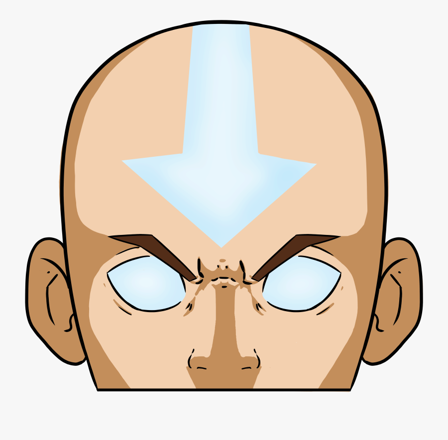 Aang Avatar State - Avatar Aang Png, Transparent Clipart