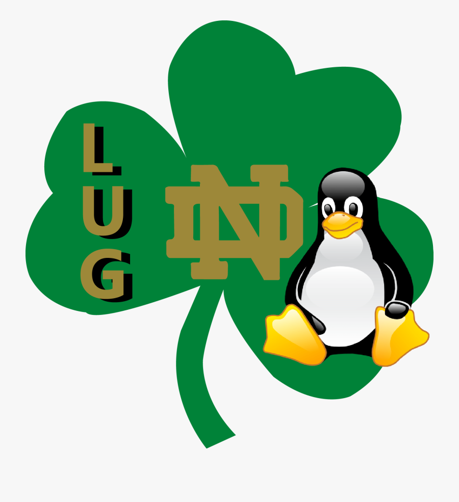 Notre Dame Four Leaf Clover, Transparent Clipart