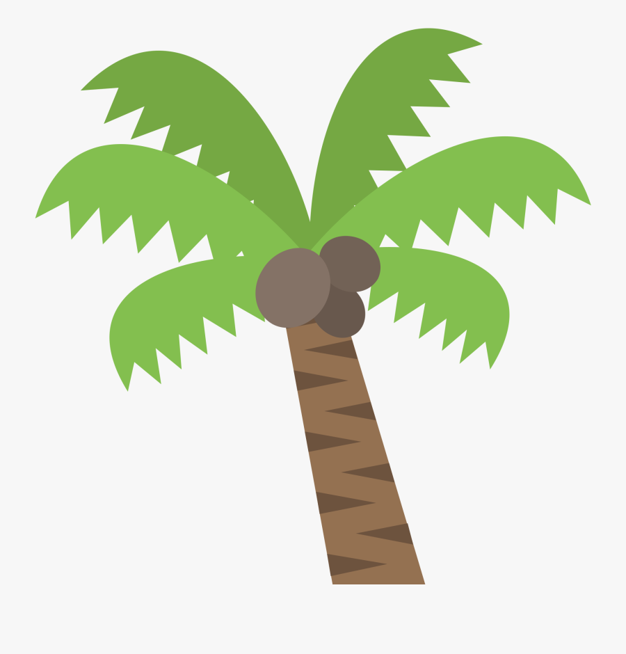 Palm Tree Cartoon 22, Buy Clip Art - Palm Tree Emoji Vector, Transparent Clipart