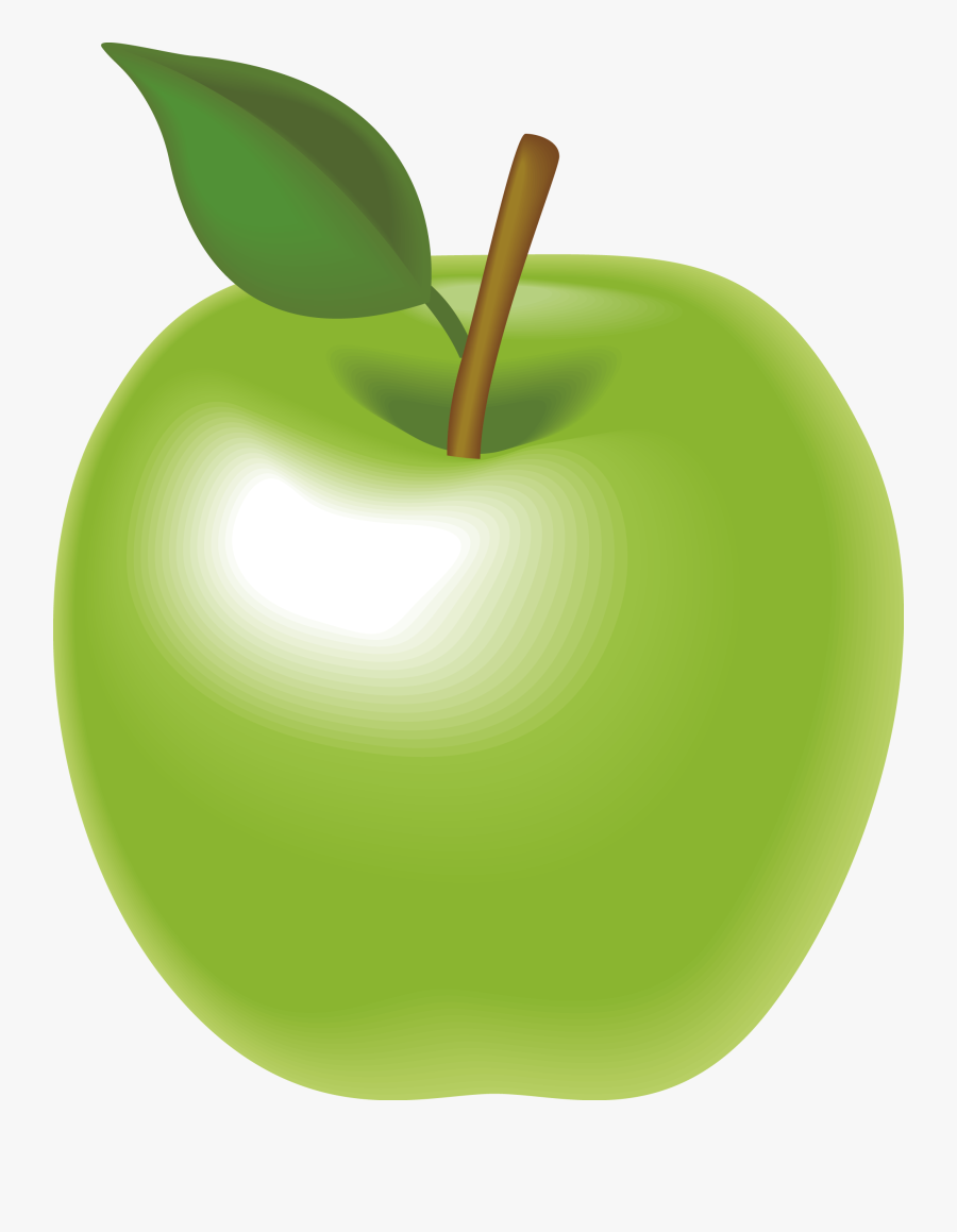 Granny Smith Apple Animation - Granny Smith Apple Animated, Transparent Clipart