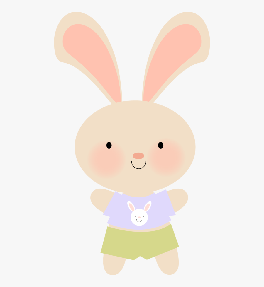 Bunny Clipart Birthday - Easter Bunny With Dress Clipart, Transparent Clipart