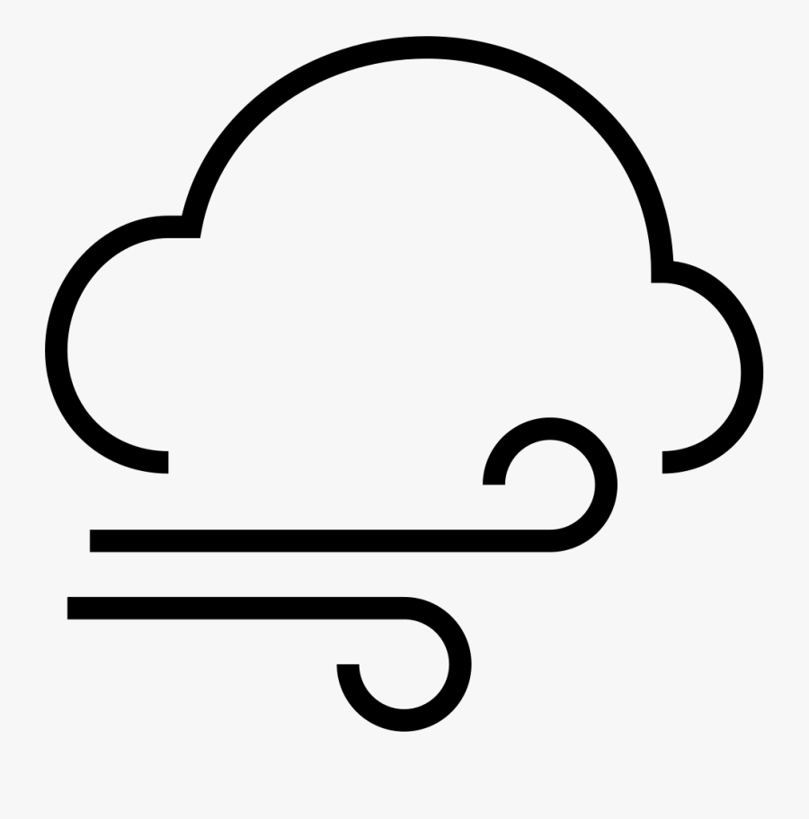 Weather Wind - Niebla Icono Png, Transparent Clipart