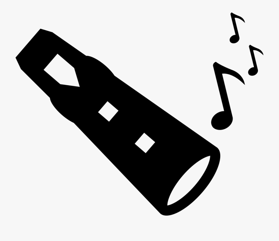 Clipart Royalty Free Library Flute Clipart Music Note - Flute, Transparent Clipart