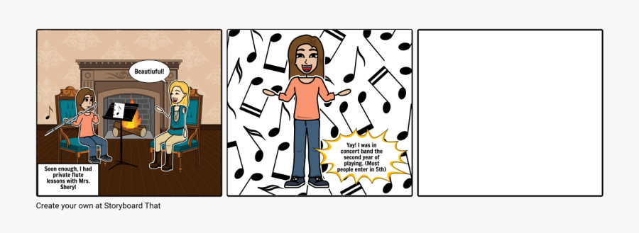 Fluted Clipart Concert Band - Cartoon, Transparent Clipart