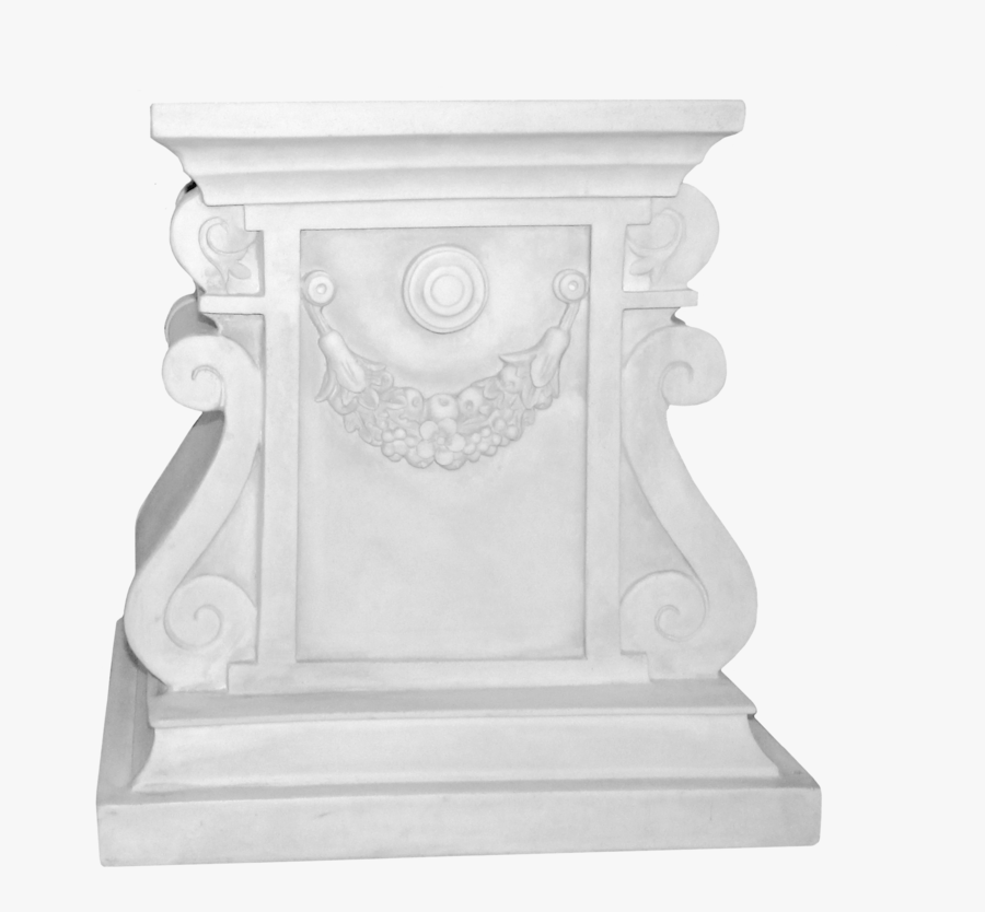 Marble Stone Pedestal Png, Transparent Clipart